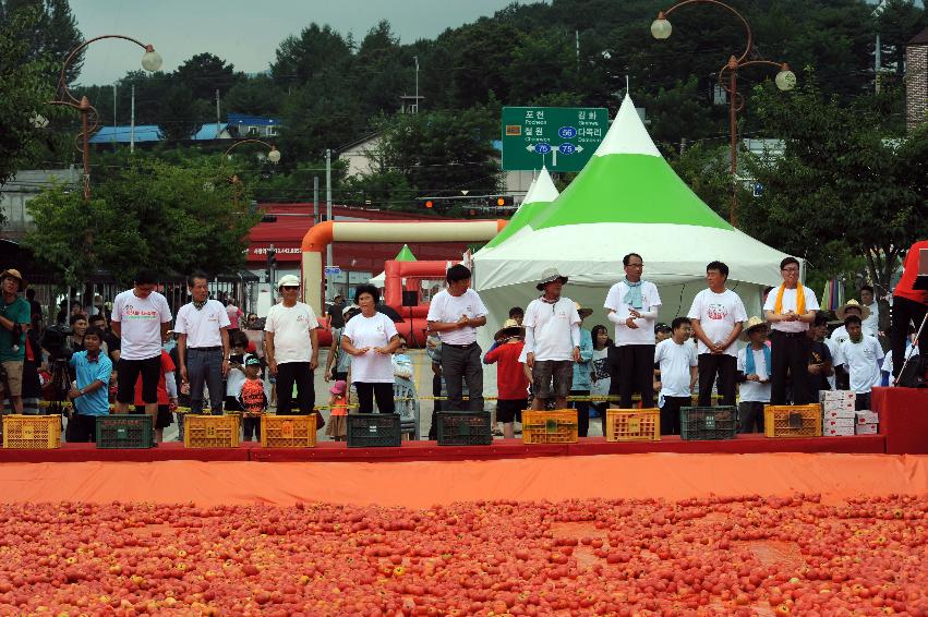 2016 화천토마토축제장 전경 의 사진