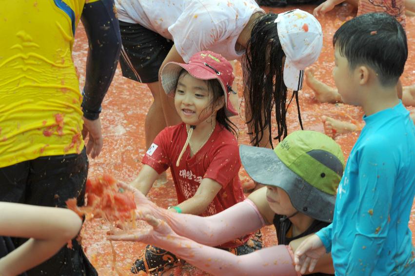 2016 화천토마토축제장 전경 의 사진