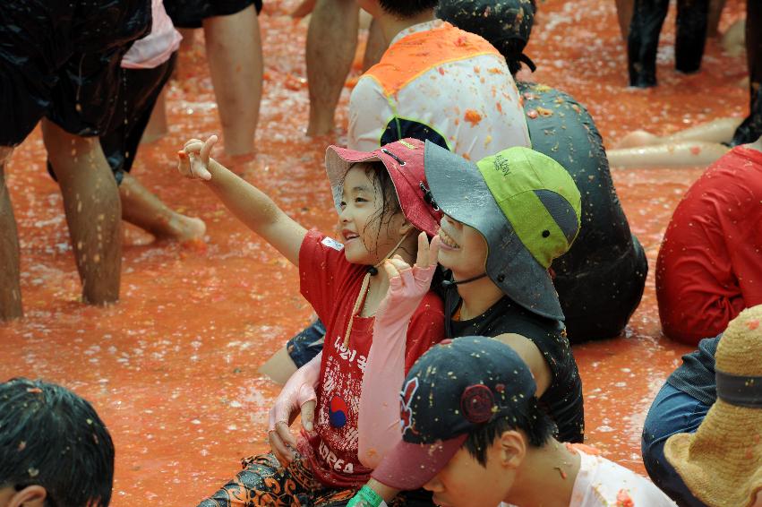 2016 화천토마토축제장 전경 의 사진