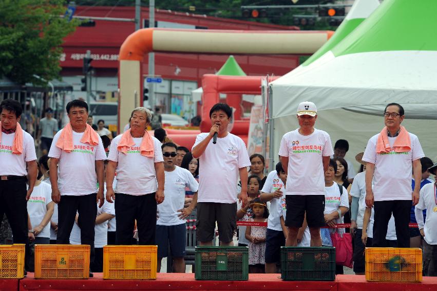 2016 화천토마토축제장 전경 의 사진