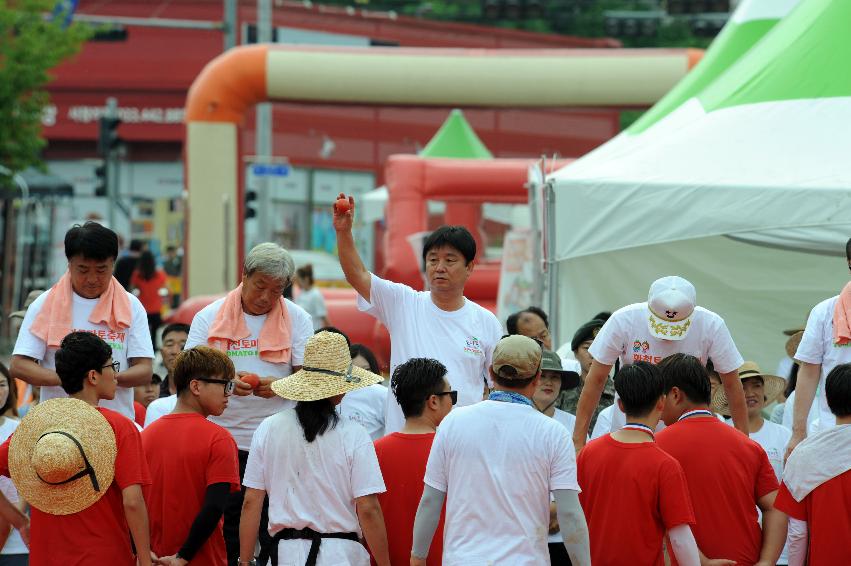 2016 화천토마토축제장 전경 의 사진