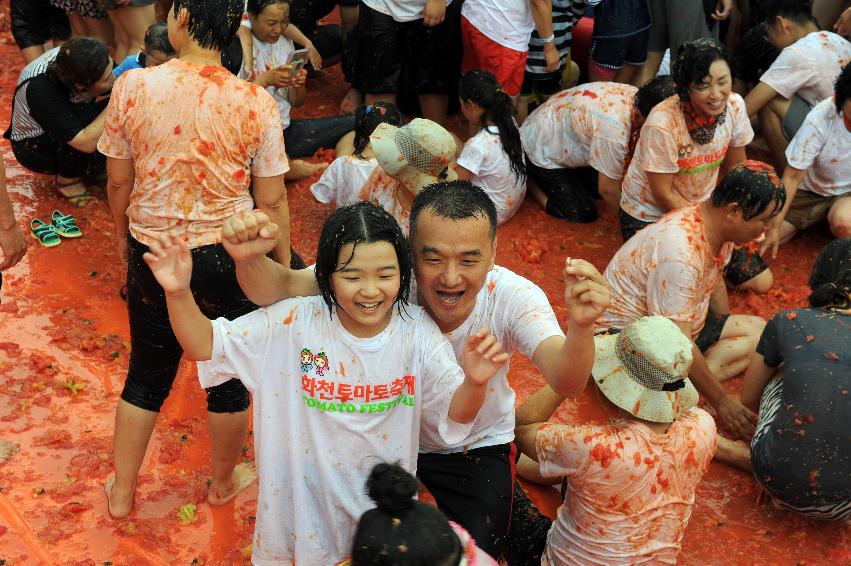 2016 화천토마토축제장 전경 의 사진