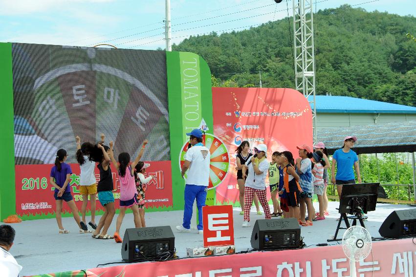 2016 화천토마토축제장 전경 의 사진