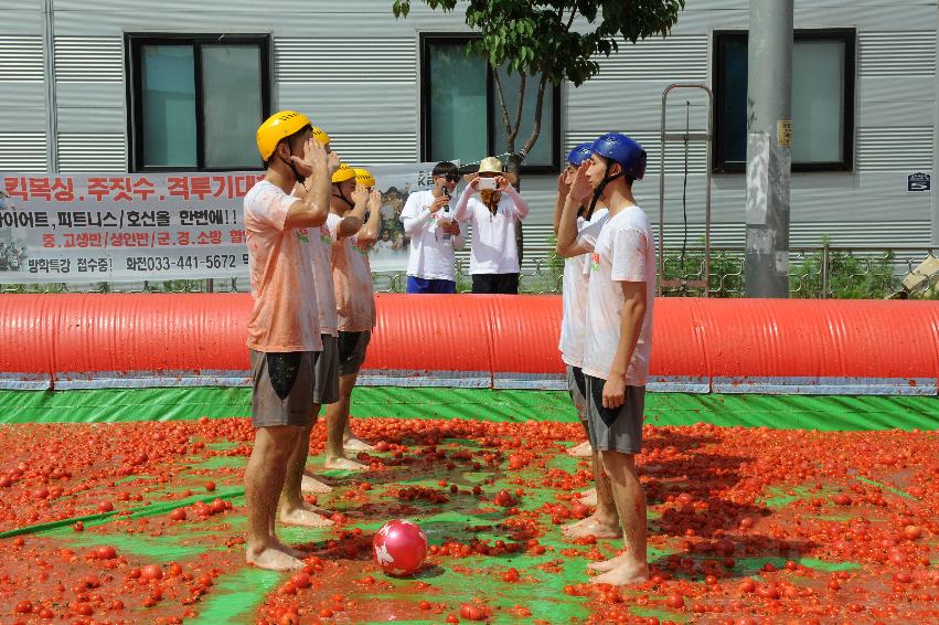 2016 화천토마토축제장 전경 의 사진