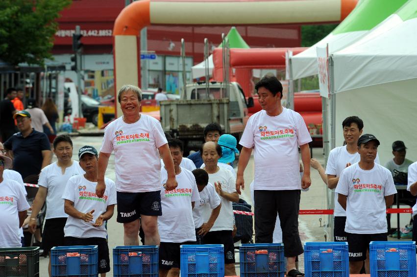 2016 화천토마토축제장 전경 의 사진