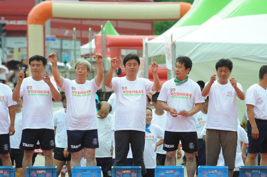 2016 화천토마토축제장 전경 의 사진