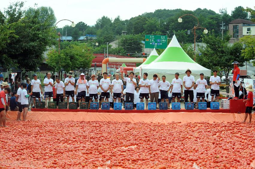 2016 화천토마토축제장 전경 의 사진