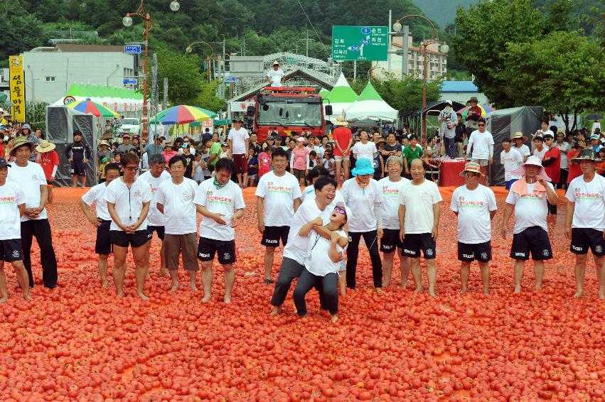 2016 화천토마토축제장 전경 의 사진