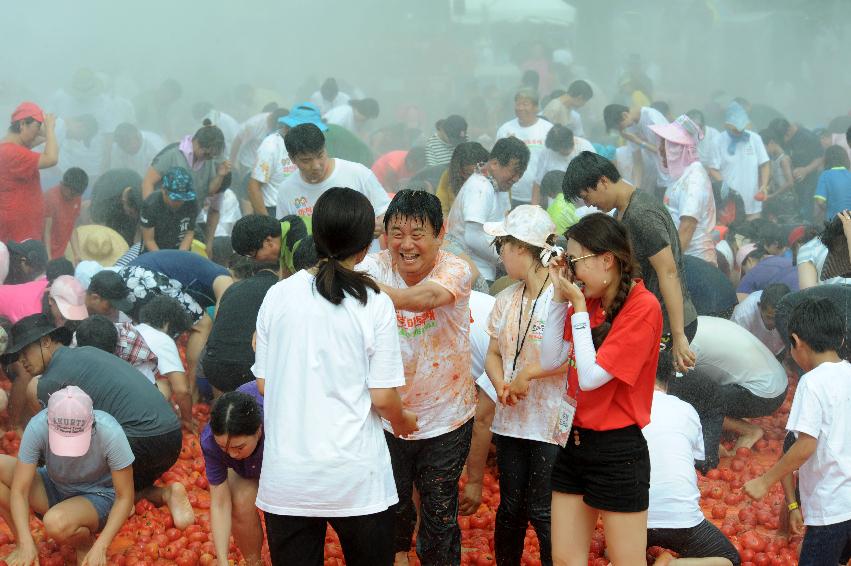 2016 화천토마토축제장 전경 의 사진