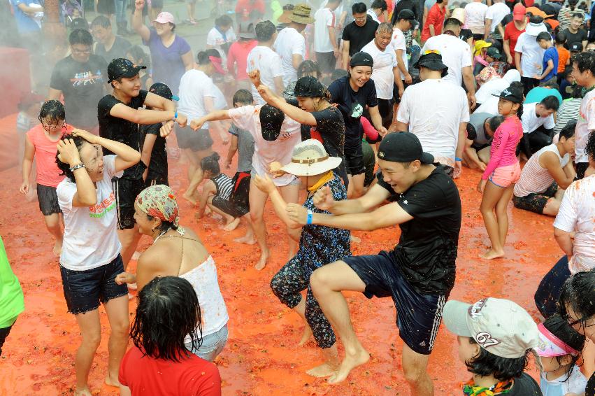 2016 화천토마토축제장 전경 의 사진