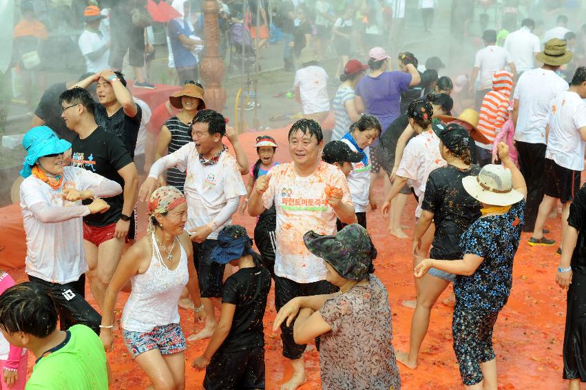 2016 화천토마토축제장 전경 의 사진