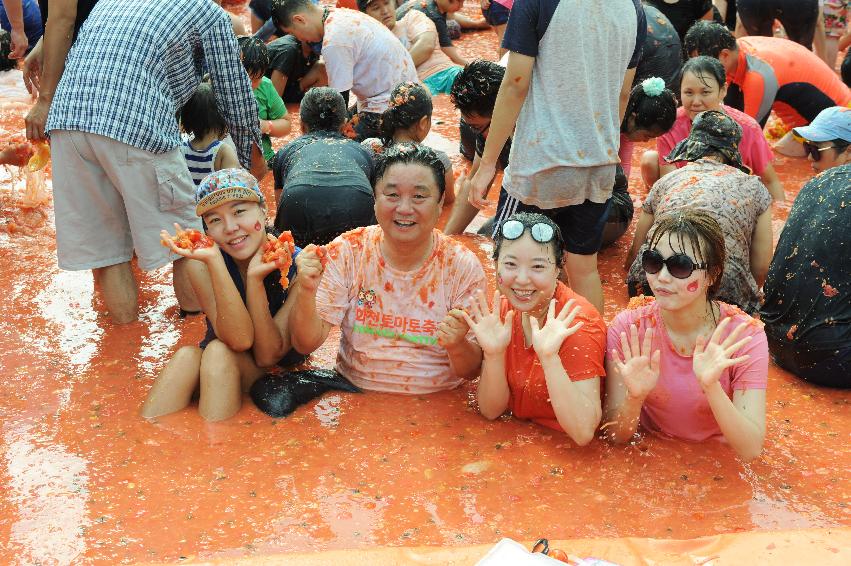 2016 화천토마토축제장 전경 의 사진