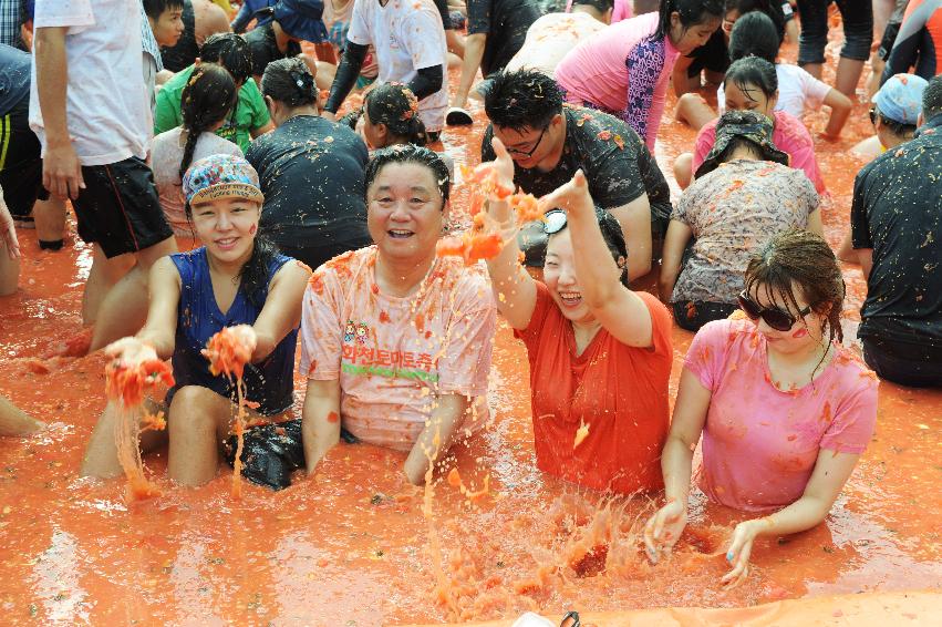 2016 화천토마토축제장 전경 의 사진