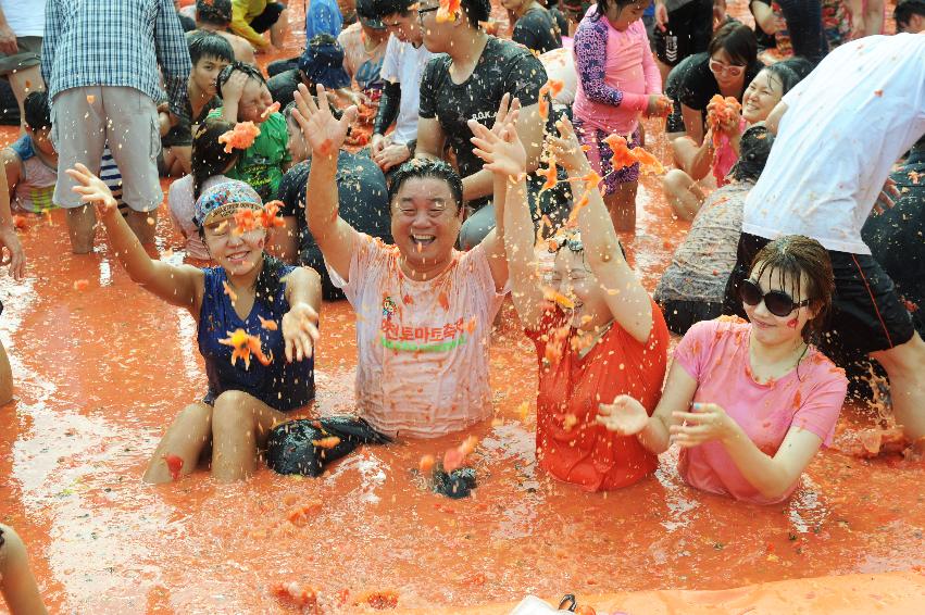 2016 화천토마토축제장 전경 의 사진