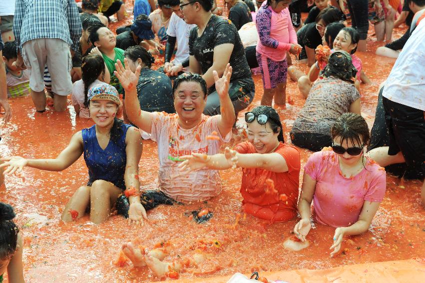 2016 화천토마토축제장 전경 의 사진