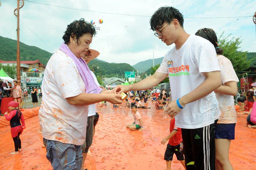 2016 화천토마토축제장 전경 의 사진