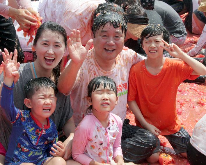 2016 화천토마토축제장 전경 의 사진