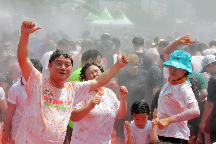 2016 화천토마토축제장 전경 의 사진