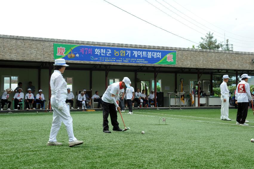 2016 제7회 화천군 농협기 게이트볼대회 의 사진