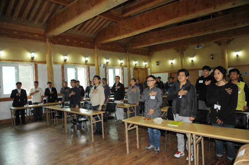 2016 화천 한옥학교 대목반 제50기 입학식 의 사진