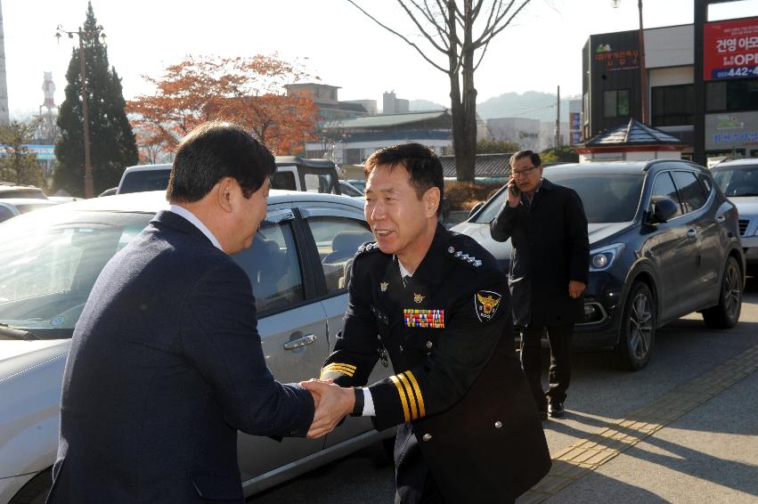 2016 김도상 화천경찰서장 초두 방문 사진