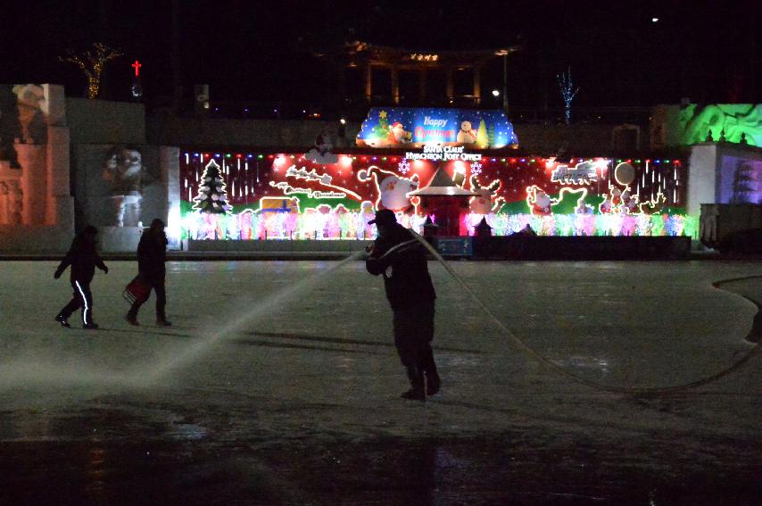2017 화천산천어축제 현장 밤낚시 전경 의 사진