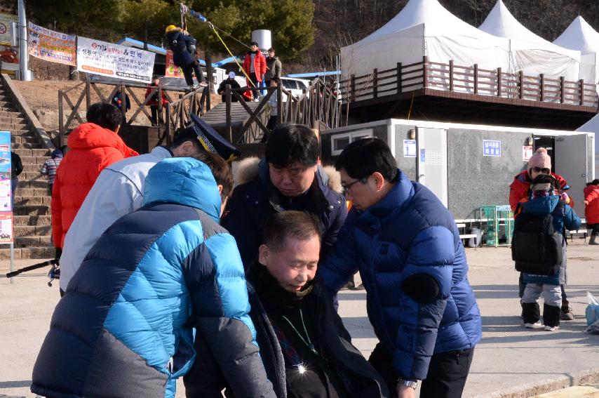 2017 강원지방경찰청장 화천산천어축제장 방문 의 사진