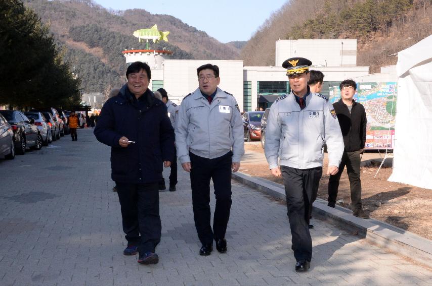 2017 강원지방경찰청장 화천산천어축제장 방문 의 사진