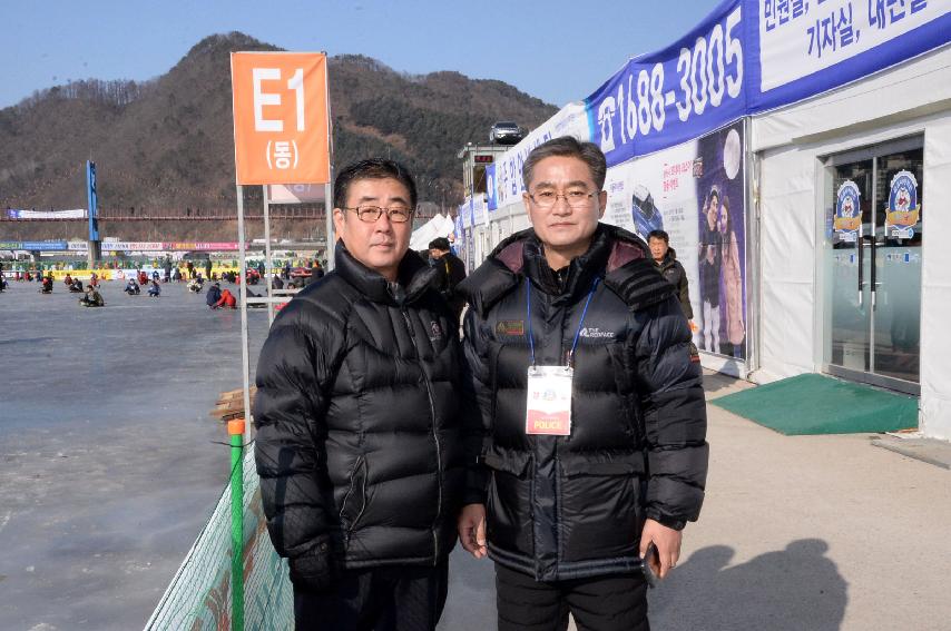 2017 강원지방경찰청장 화천산천어축제장 방문 의 사진