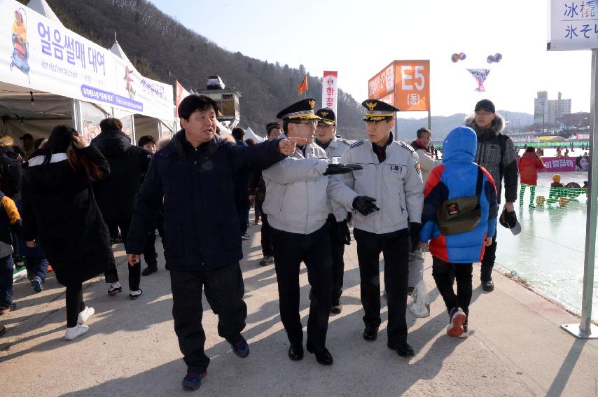 2017 강원지방경찰청장 화천산천어축제장 방문 의 사진