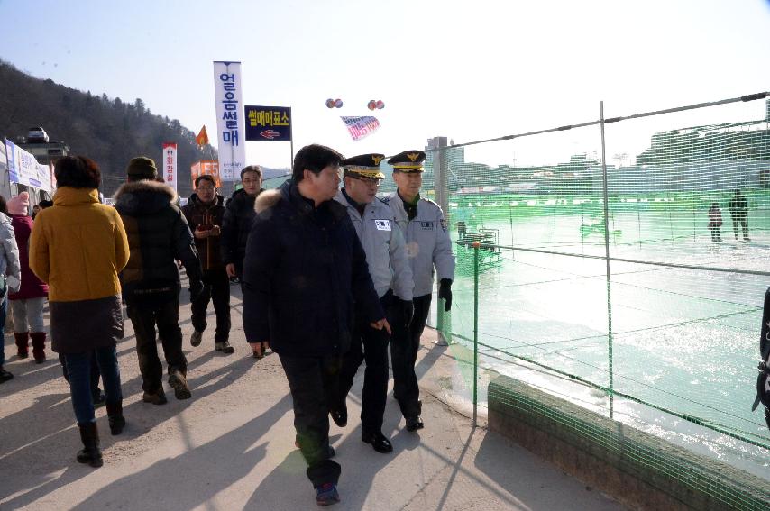 2017 강원지방경찰청장 화천산천어축제장 방문 의 사진