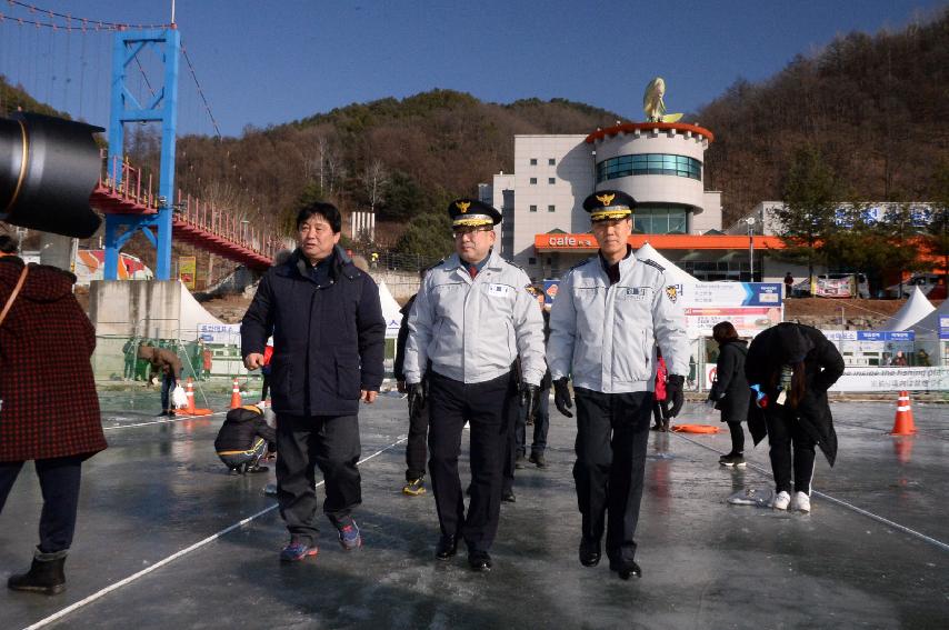 2017 강원지방경찰청장 화천산천어축제장 방문 의 사진