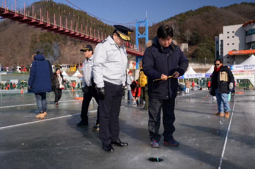 2017 강원지방경찰청장 화천산천어축제장 방문 의 사진