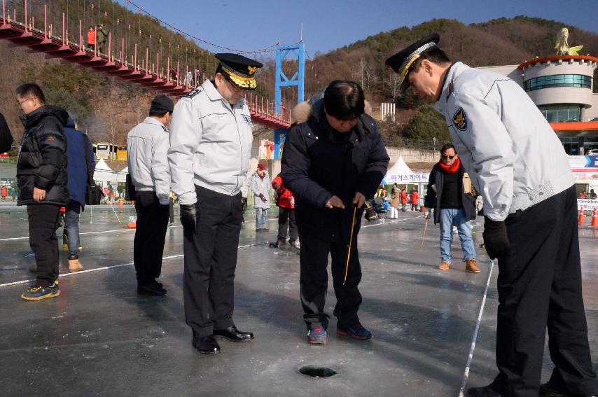 2017 강원지방경찰청장 화천산천어축제장 방문 의 사진