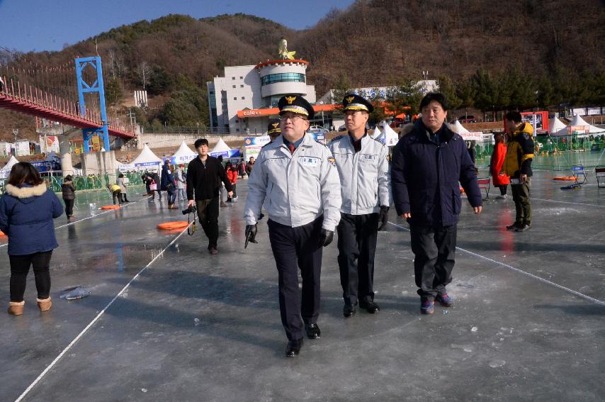 2017 강원지방경찰청장 화천산천어축제장 방문 의 사진