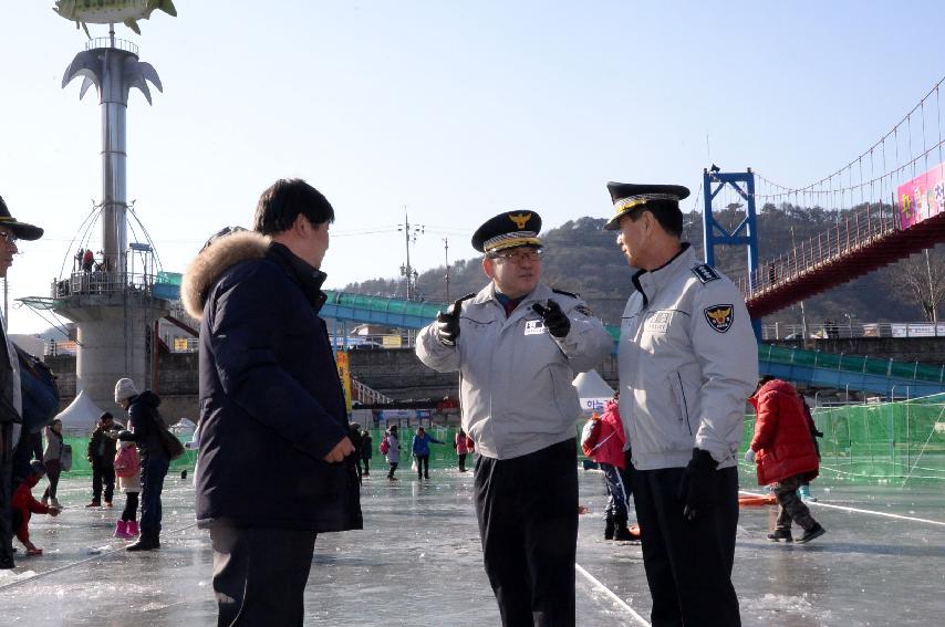 2017 강원지방경찰청장 화천산천어축제장 방문 의 사진