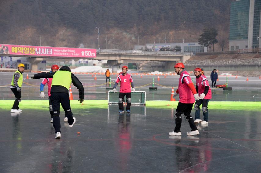 2017 화천산천어축제 얼음축구 대회 사진