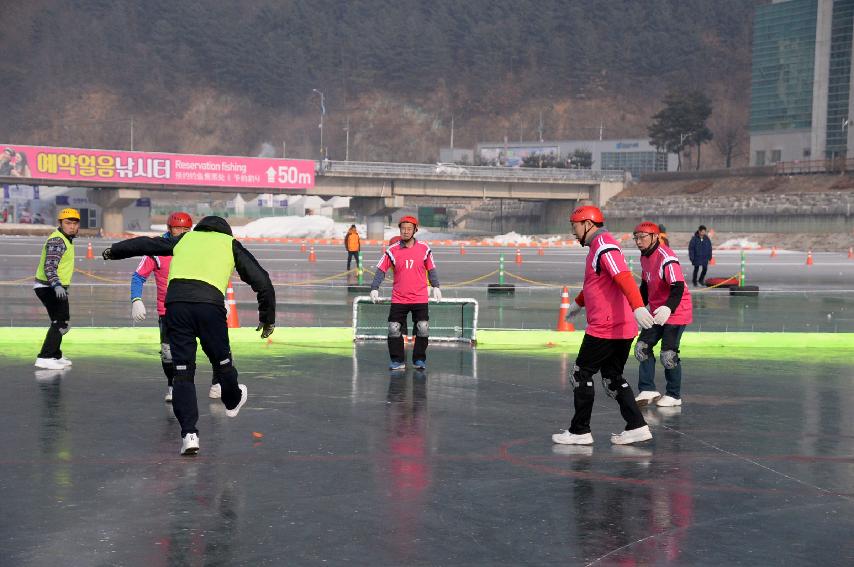 2017 화천산천어축제 얼음축구 대회 사진