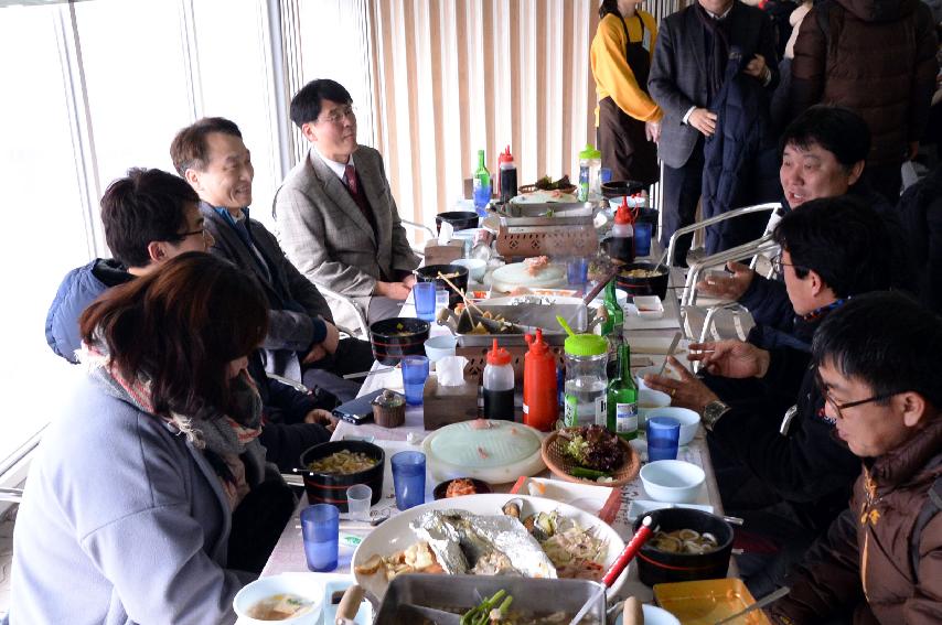 2017 정창수 관광공사 사장 화천산천어축제장 방문  의 사진