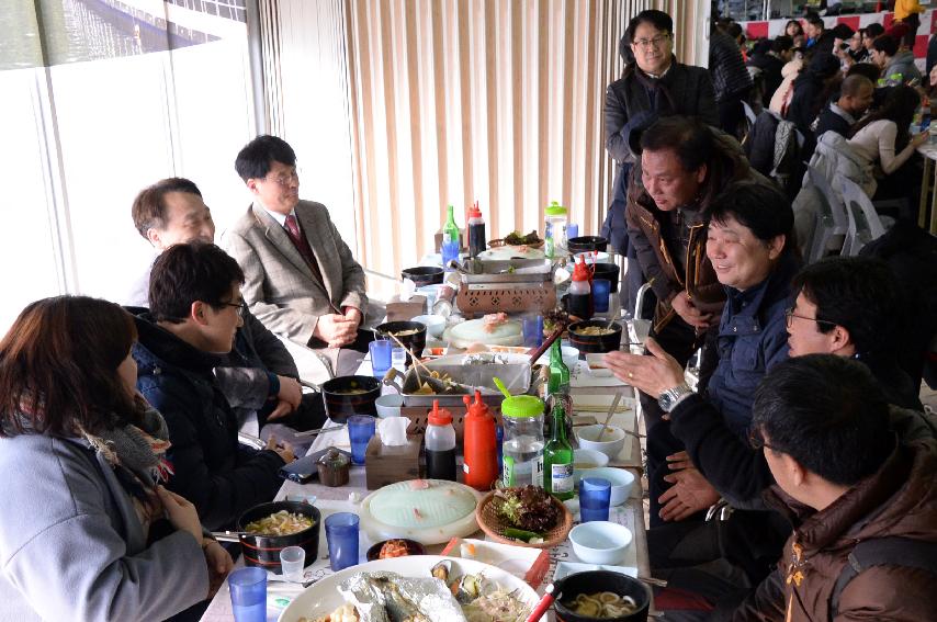 2017 정창수 관광공사 사장 화천산천어축제장 방문  의 사진