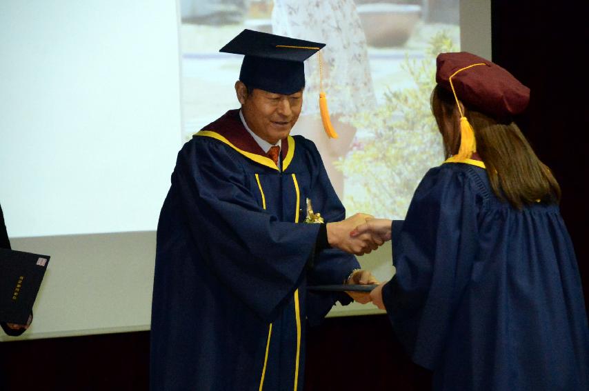 2017 간동 중 고등학교 졸업식 의 사진