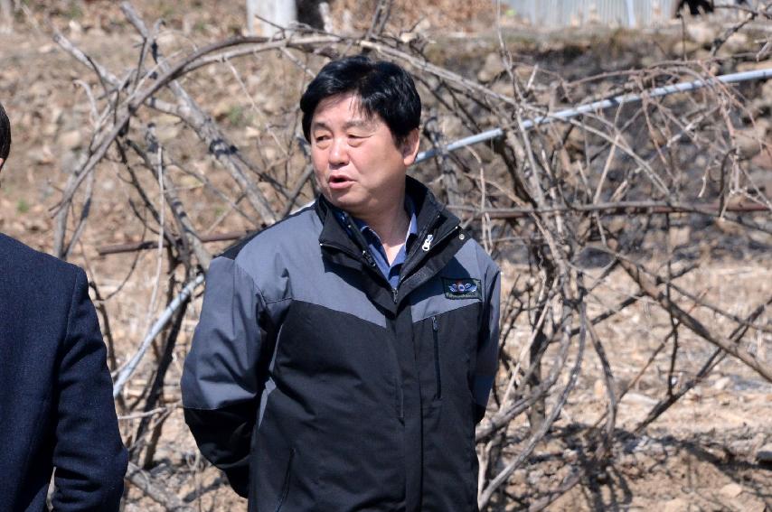 2017 간동면 연초순방 및 현안 사업장 방문 의 사진