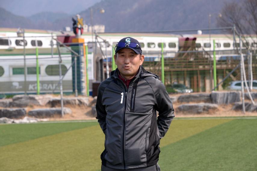 2017 화천군청 축구동우회 시축식 의 사진