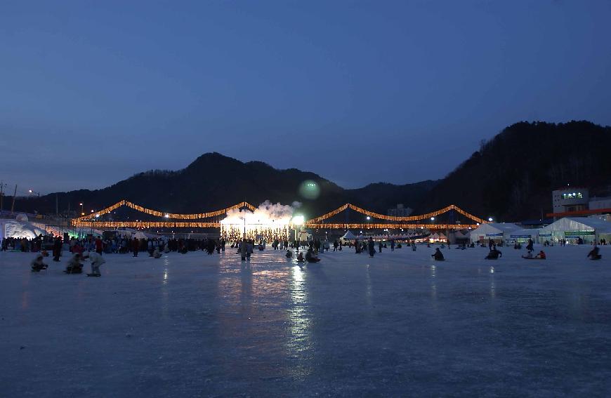 산천어축제폐회식 의 사진