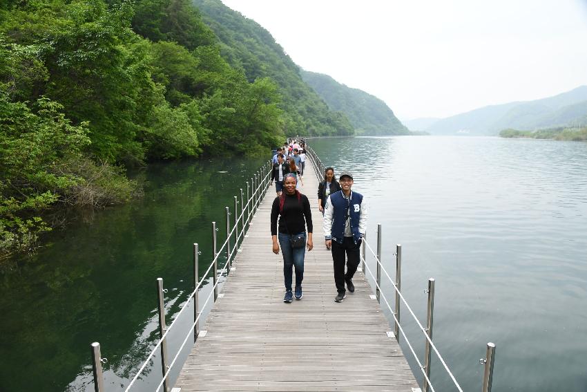 2017 화천산소길 및 평화의 댐 전경 (한국관광공사 투어) 의 사진