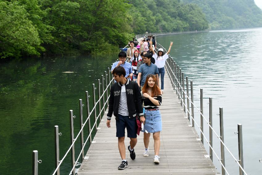 2017 화천산소길 및 평화의 댐 전경 (한국관광공사 투어) 의 사진