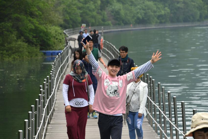 2017 화천산소길 및 평화의 댐 전경 (한국관광공사 투어) 의 사진