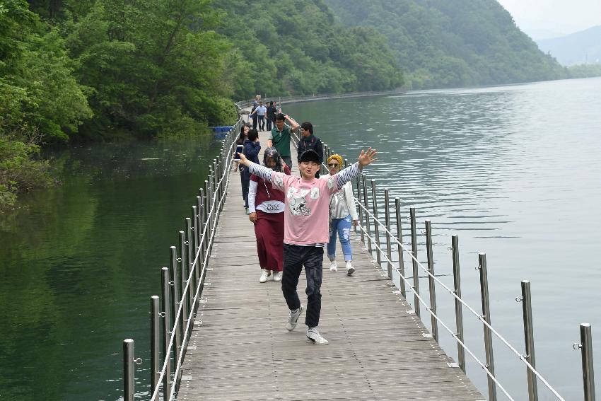 2017 화천산소길 및 평화의 댐 전경 (한국관광공사 투어) 의 사진