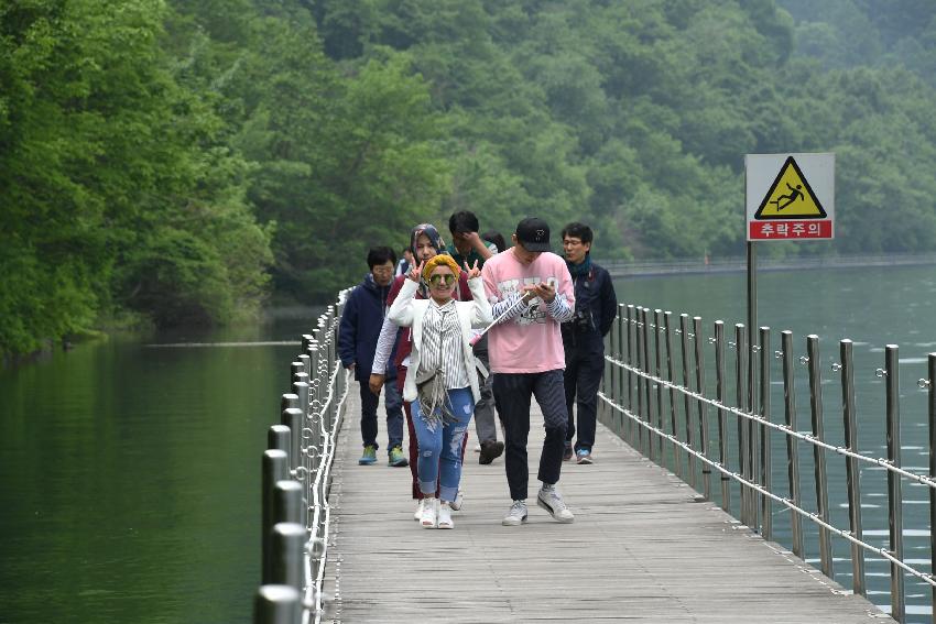 2017 화천산소길 및 평화의 댐 전경 (한국관광공사 투어) 의 사진