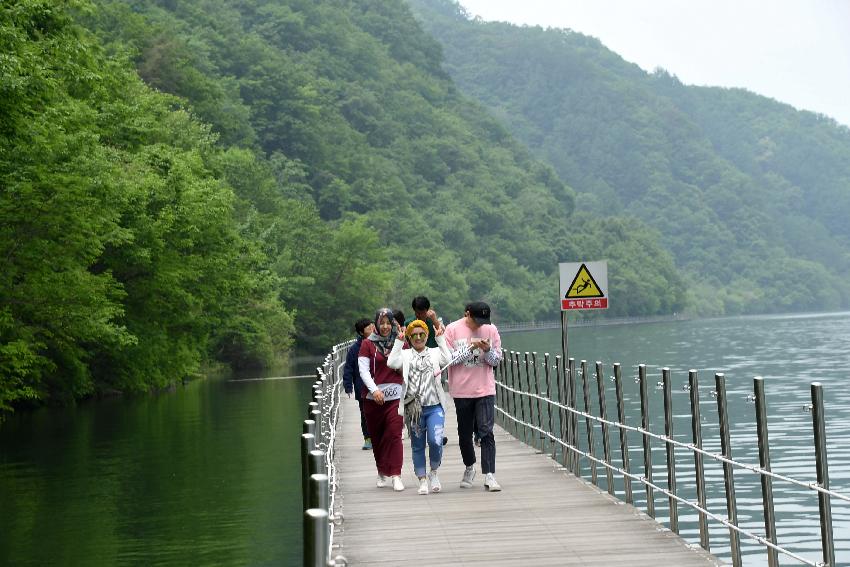 2017 화천산소길 및 평화의 댐 전경 (한국관광공사 투어) 의 사진